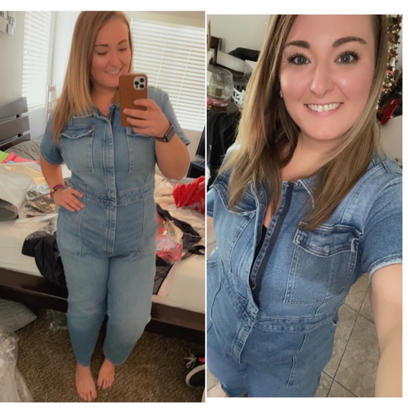 good american military jumpsuit